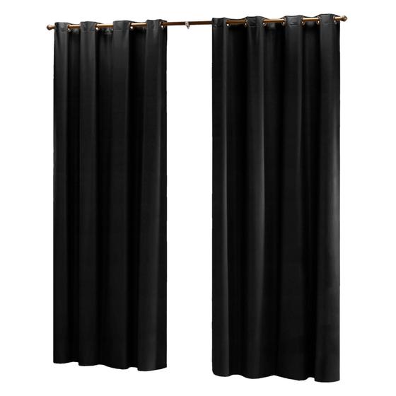 Imagem de Cortina Blackout Sala ou Quarto PVC 2,80m x 1,80m Bloqueia 100% a Luz 