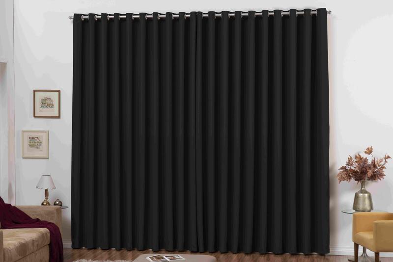 Cortina blackout tamanhos 3m, 4m, 5m para porta/janela sala/quarto Menor preço em Cortina blackout tamanhos 3m, 4m, 5m para porta/janela sala/quarto