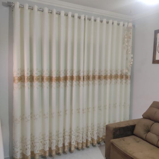 Imagem de Cortina Com Argola Para Varão 6,00x2,60