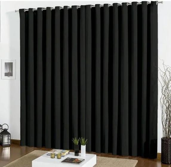 Cortina Corta Luz 100% Blackout Porta/Janela 2,80x2,80 Cores é boa?