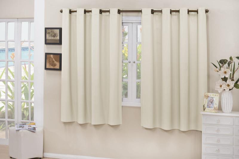Imagem de Cortina de janela cortina blackout 2x1.30m cortina blecaute de PVC cortina corta luz