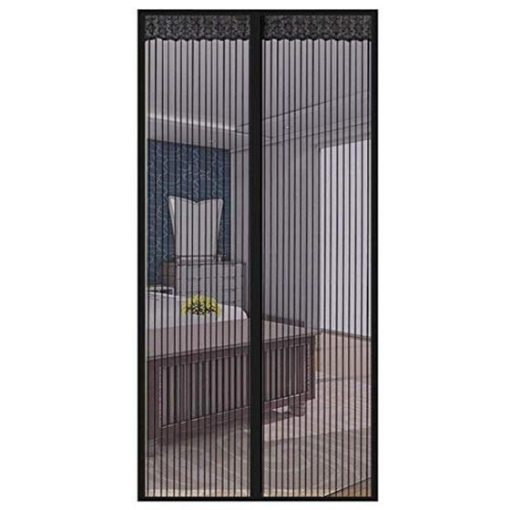 Cortina de Porta Magnética de Tela Anti-mosquito e Fechamento Automático 2,10x1,00 Menor preço em Cortina de Porta Magnética de Tela Anti-mosquito e Fechamento Automático 2,10x1,00