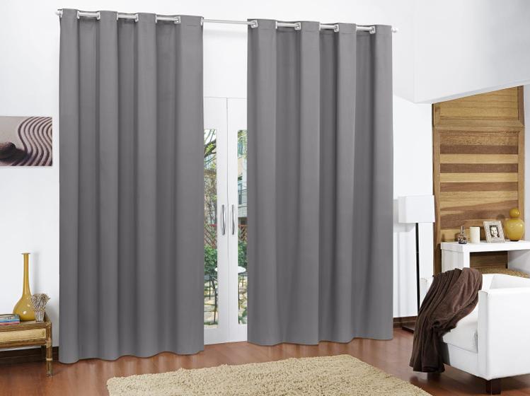 Imagem de cortina de PVC cortina blecaute corta luz cortina 2.80x2.10m cortina blackout