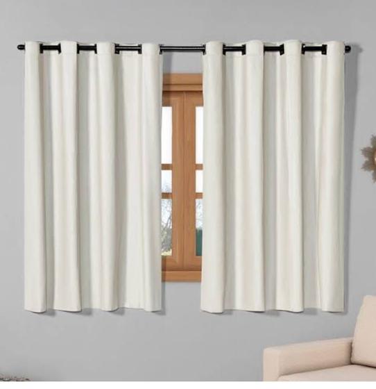 Cortina de sala ou quarto Blackout corta luz. 3,00 x 1,80m C/ Ilhós Cromado Menor preço em Cortina de sala ou quarto Blackout corta luz. 3,00 x 1,80m C/ Ilhós Cromado