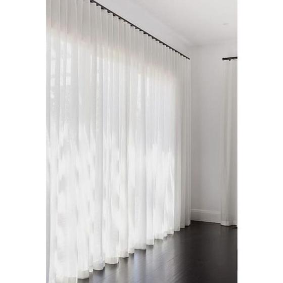 Cortina Gazelinho 5m X 2,9m Sem Forro Pra Trilhosuiço Max Chrisney