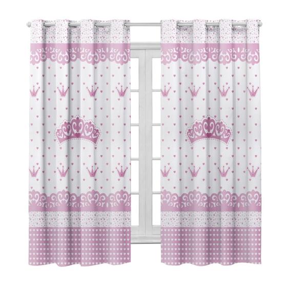 Imagem de Cortina Infantil Blackout 2,80 X 2,20 Estampada Decorativa