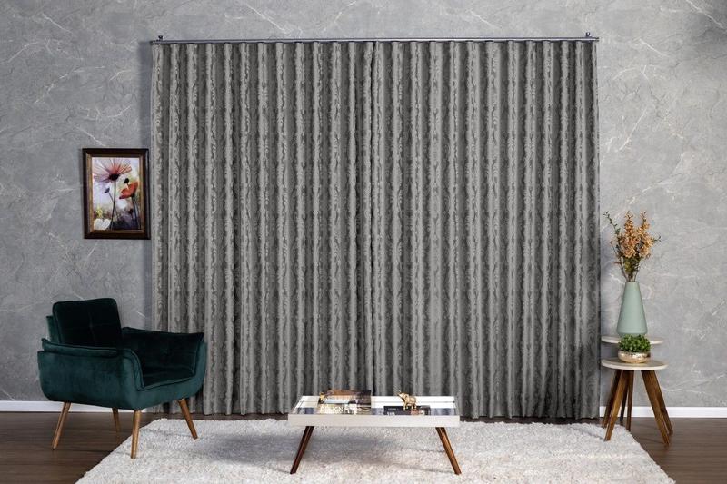 Imagem de Cortina Jacquard 2,80x2,30 Para Trilho Suíço