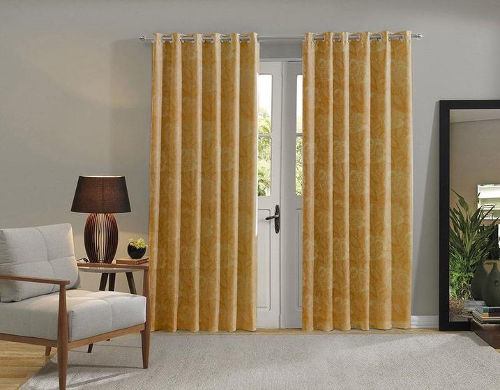 Cortina Jacquard 3,00 x 2,50 para sala/quarto Admirare é ruim? Cortina Jacquard 3,00 x 2,50 para sala/quarto Admirare é boa?