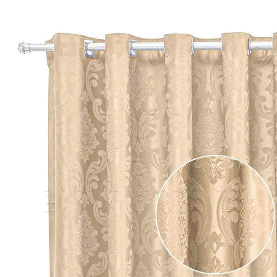 Imagem de Cortina Jacquard  6,00x2,30 Para Trilho Simples