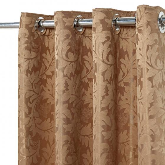 Imagem de Cortina Jacquard Royal 2,70 m x 2,30 m - Caqui