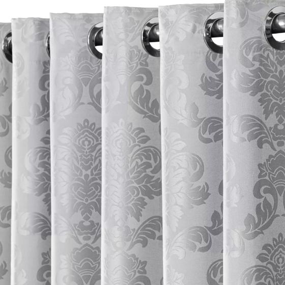 Imagem de Cortina Jacquard Semi Blackout 2,00x1,80 Janela Sala E Quarto