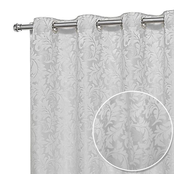 Cortina Jacquard Semi Blackout 5 00mts X 2 70mts Menor preço em Cortina Jacquard Semi Blackout 5 00mts X 2 70mts