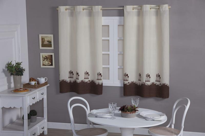 Imagem de cortina janela cortina para janela cortina de cozinha cortina estampada