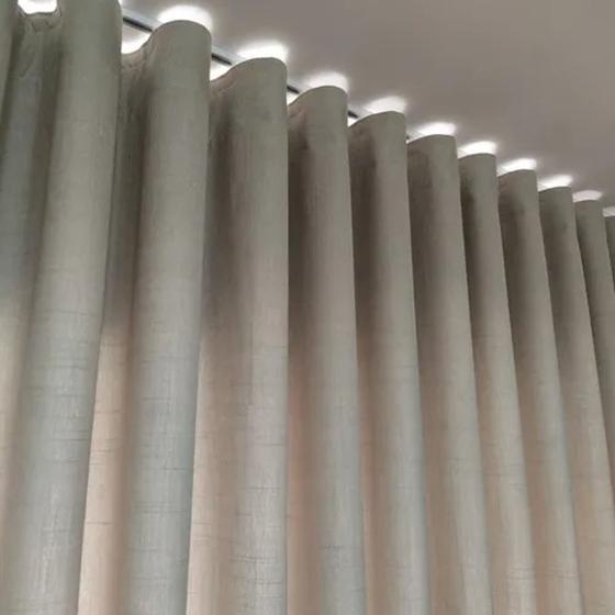 Imagem de Cortina Linho Com Blackout Para Sala Linho E Blackout 8,00x2,60