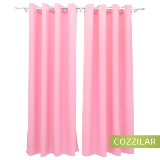 Cortina Oxford Sala ou Quarto Liso 3,00x2,50 100% Poliéster Menor preço em Cortina Oxford Sala ou Quarto Liso 3,00x2,50 100% Poliéster
