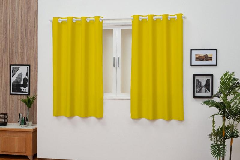 Cortina Oxford Tecido 2,50x1,40 sala/quarto janela -Filomena Menor preço em Cortina Oxford Tecido 2,50x1,40 sala/quarto janela -Filomena