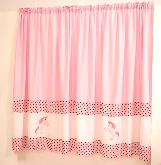 Imagem de Cortina Para Quarto Unicornio 2 Metros