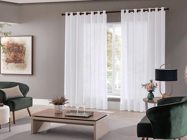 Cortina Para Sala Quarto Roma 300x220 Admirare Menor preço em Cortina Para Sala Quarto Roma 300x220 Admirare