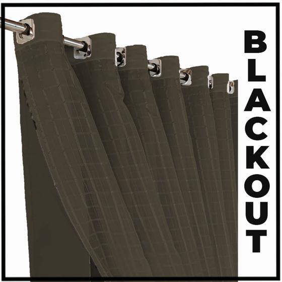 Imagem de cortina pé direito 5,00 x 4,50 c/voal Fiori blackout branco