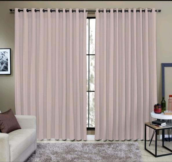Cortina rustica paris semi blackout flame 3,00x (2,00 ate 2,60 altura ) Menor preço em Cortina rustica paris semi blackout flame 3,00x (2,00 ate 2,60 altura )