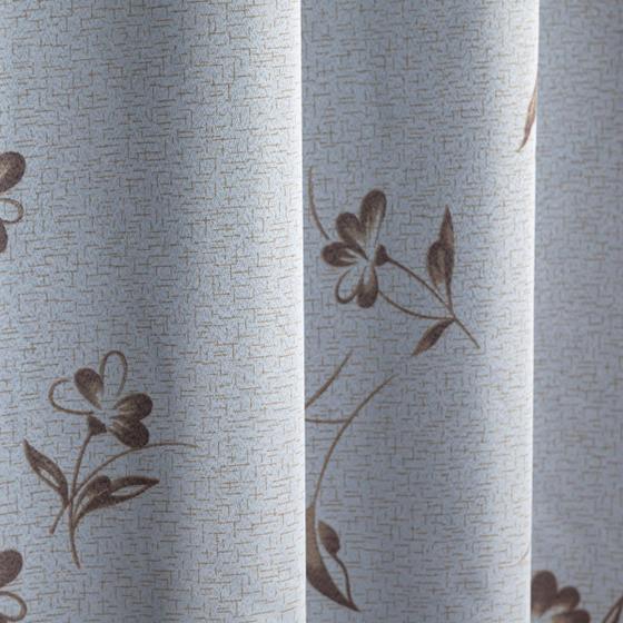 Cortinas De Cocina Caladas,Flores Bordadas Blancas Cortina Bistró,Bolsillo Para Barra,Panel De Cenefa De Cortina Corta De Algodón,Estilo Rural Para Cafetería,Baño,Ventana Pequeña,Armario ( Size : W125