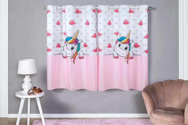 Imagem de Cortina Temática Para Quarto Meninas Infantil Baby 2,0m x 1,5m