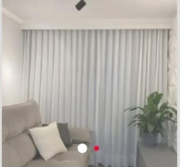 Cortina Trilho suiço Duplo forro com Linho 6.00 x 2.80 Menor preço em Cortina Trilho suiço Duplo forro com Linho 6.00 x 2.80