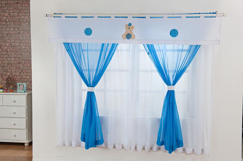Imagem de Cortina Voil para Quarto Infantil