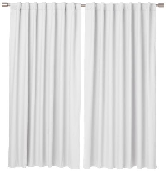 Imagem de Cortinas Blackout Amazon Basics - 132x160cm - Escurecimento do Ambiente