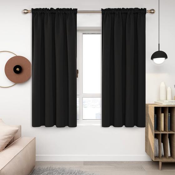 Imagem de Cortinas Blackout Deconovo Rod Pocket Thermal 2 Panels