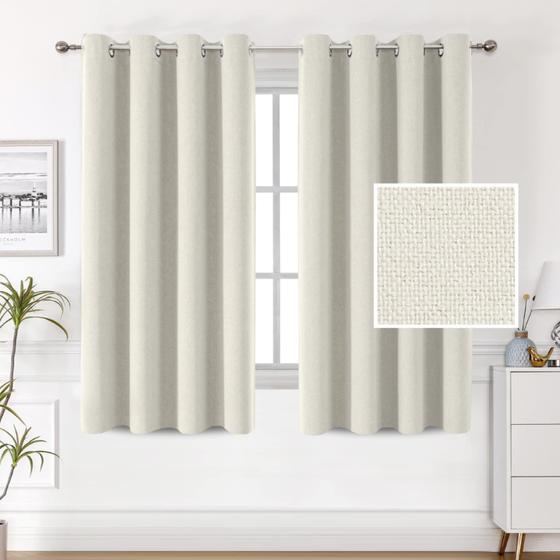 Imagem de Cortinas Blackout H.VERSAILTEX 100% Linho - 132x160cm (2 Painéis)