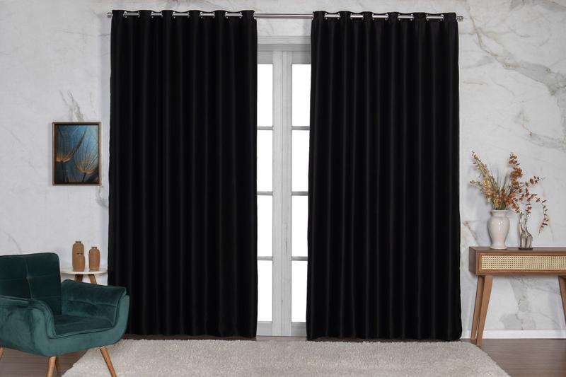 Imagem de Cortinas Blackout Tecido Grosso 2,80 X 2,30 