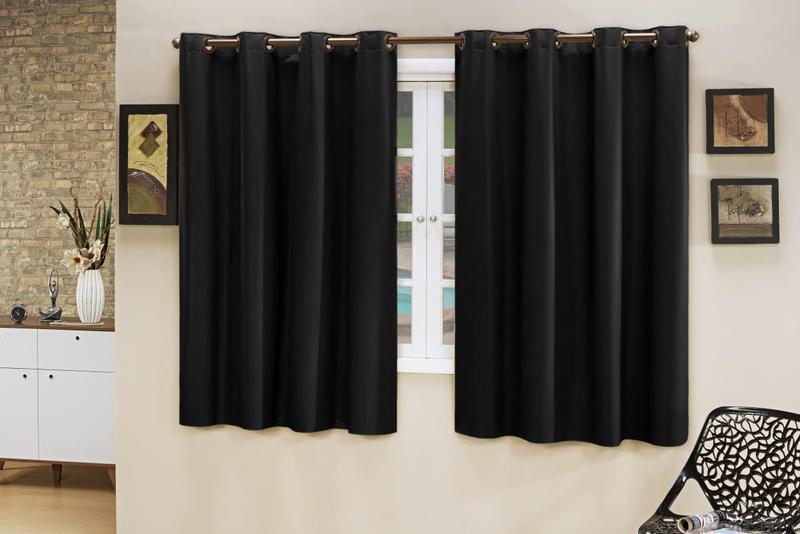 Imagem de Cortinas para sala blackout 220x130 blecaute para quarto Pvc