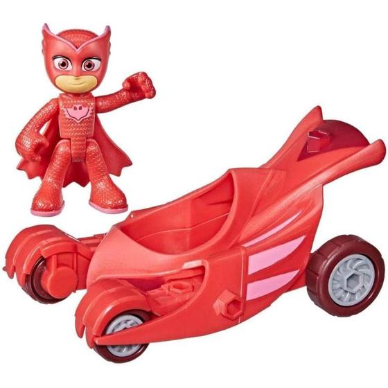 Imagem de Corujita e Carro Planador Coruja F2129 Pj Masks - Hasbro Corujita e Carro Planador Coruja F2129 PjMasks - Hasbro