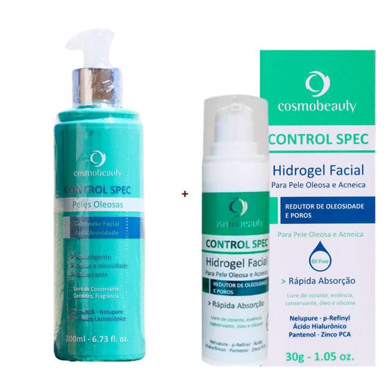 Imagem de Cosmobeauty Kit Control Spec Sabonete + Hidrogel Anti Acne