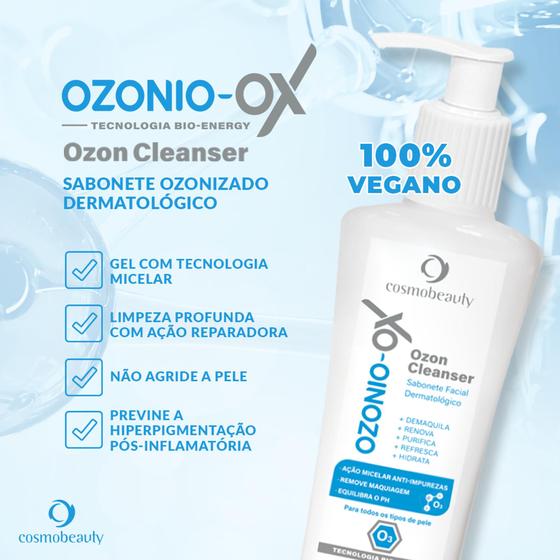 Imagem de Cosmobeauty Ozonio-ox Ozon Cleanser Sabonete Facial 180ml