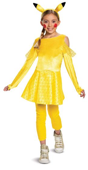 Imagem de Costume Disguise Pokémon Pikachu para meninas, tamanho pequeno (4-6x)