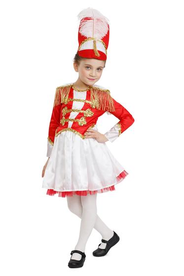 Imagem de Costume Dress Up America Drum Majorette para meninas com chapéu