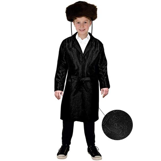 Imagem de Costume Dress Up America Kids Judeu Rabino Purim Bekitcha