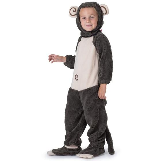 Imagem de Costume Dress Up America Monkey Brown para bebês e crianças pequenas