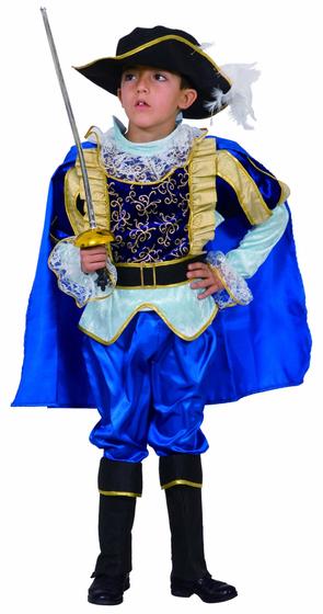 Imagem de Costume Dress-Up America Nobleman Mosketeer para meninos