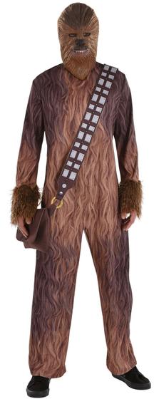 Imagem de Costume Party City Chewbacca para homens Star Wars com macacão