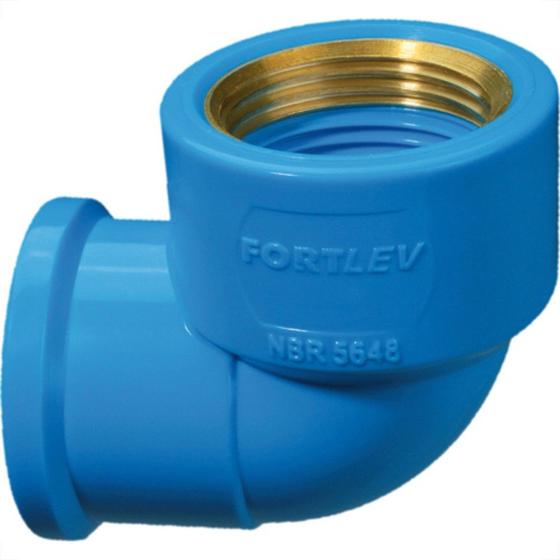 Imagem de Cotovelo Azul Fortlev 3/4 X 3/4 - Kit C/20 Unidades