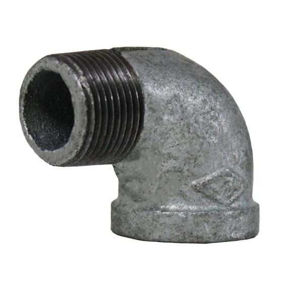 Imagem de Cotovelo Macho Fixo Galvanizado 3/4" BSP