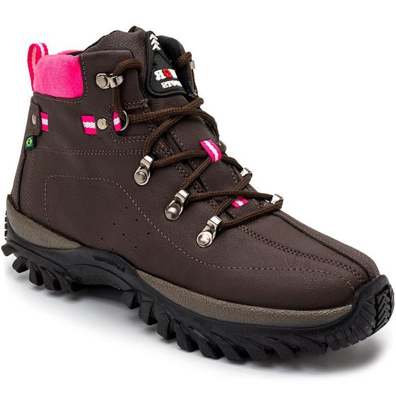 Imagem de Coturno Adventure Feminino Trekking Confortavel