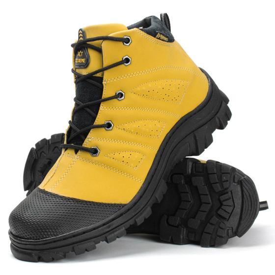 Imagem de Coturno Adventure Tenis Trekking Bota Resistente sola Costurada Trilhas Aventura