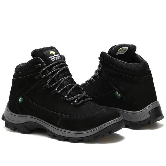 Imagem de Coturno Adventure Trekking Masculino Couro Conforto