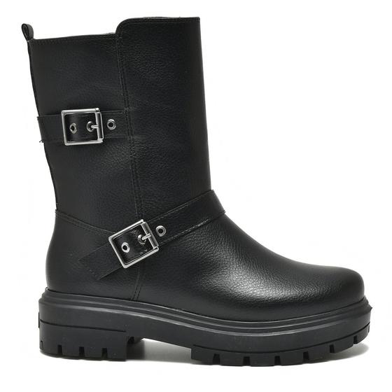 Imagem de Coturno Biker Flatform Via Marte Bota Tratorada Feminino 025-004