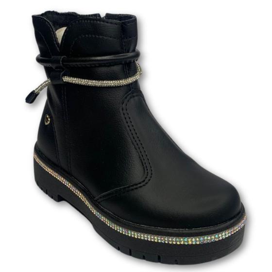 Imagem de Coturno Bloompy Feminino Bebe 9804B Preto