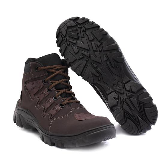 Coturno Bota Adventure estilo Camping e Motocicle Menor preço em Coturno Bota Adventure estilo Camping e Motocicle
